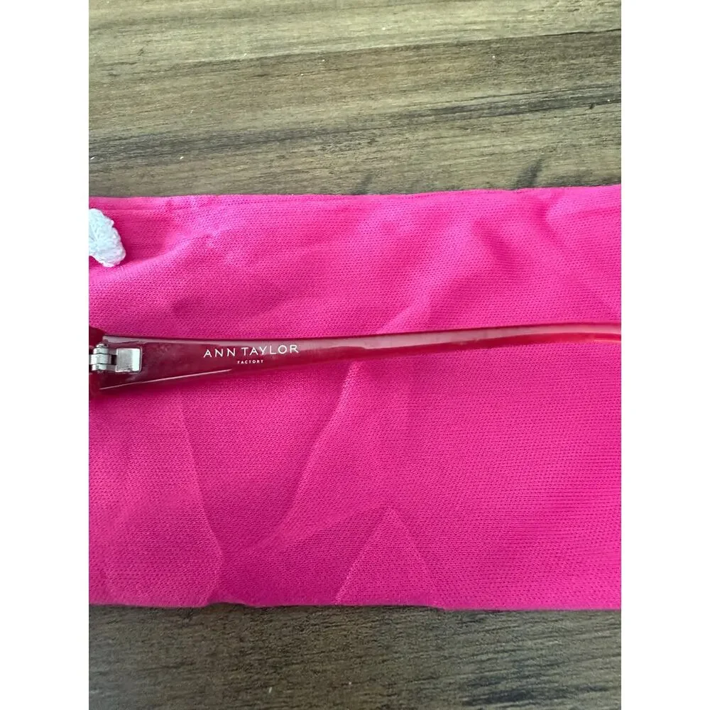6/$25 Ann Taylor Factory Pinky Red Glasses